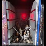 Star Wars trash compactor book nook (bookend / bookmiddle)
